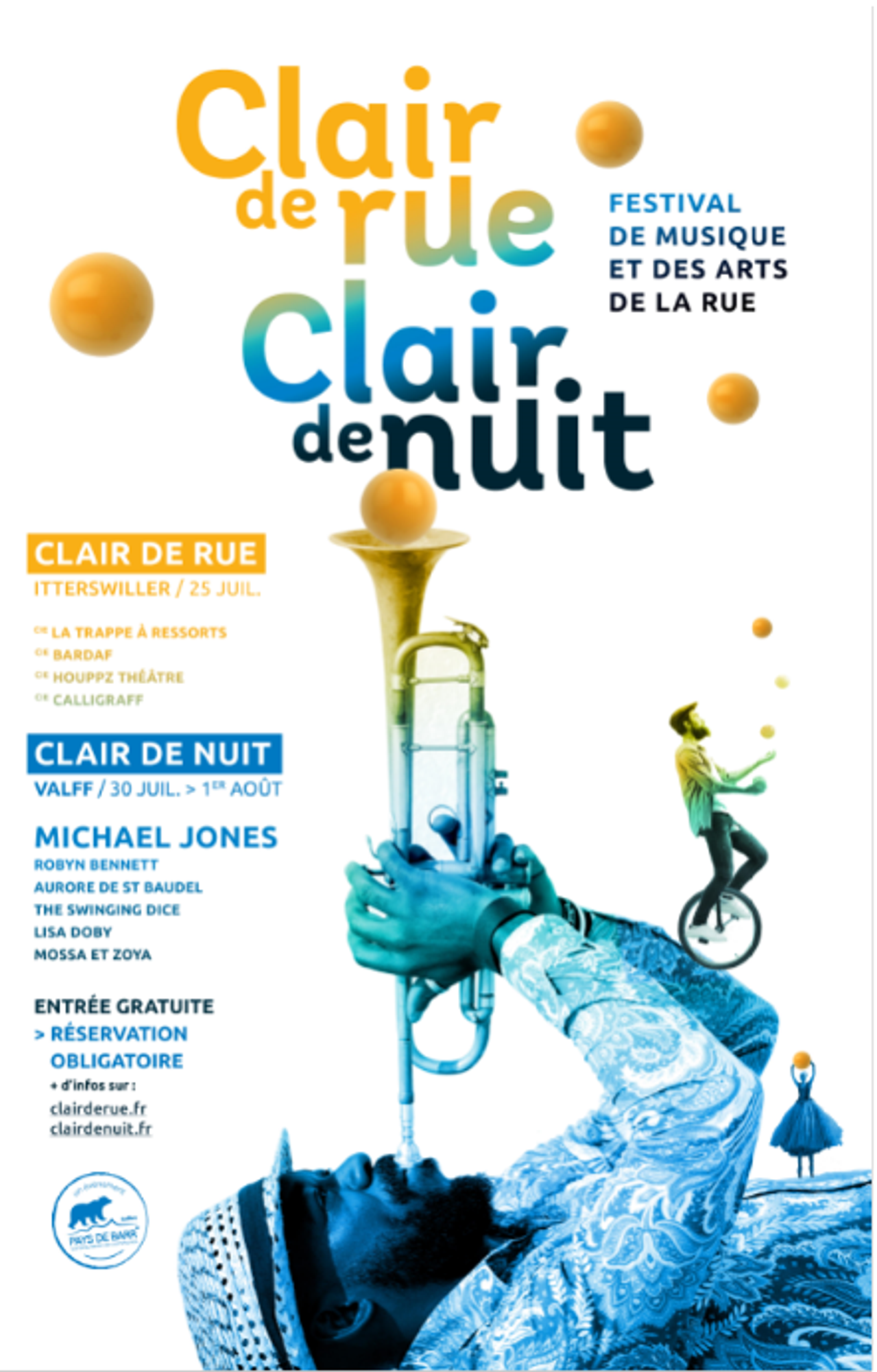 Festival Clair de Rue & Clair de nuit
